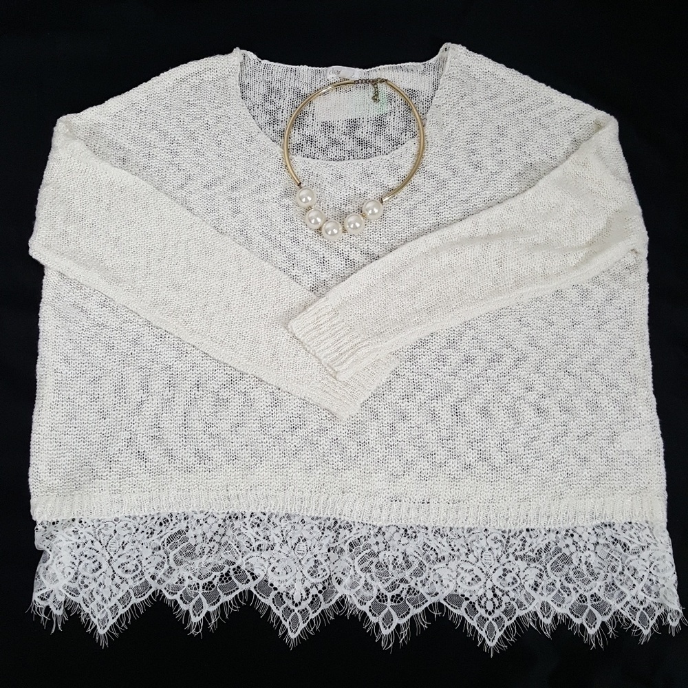 DECREE KNIT TOP XL